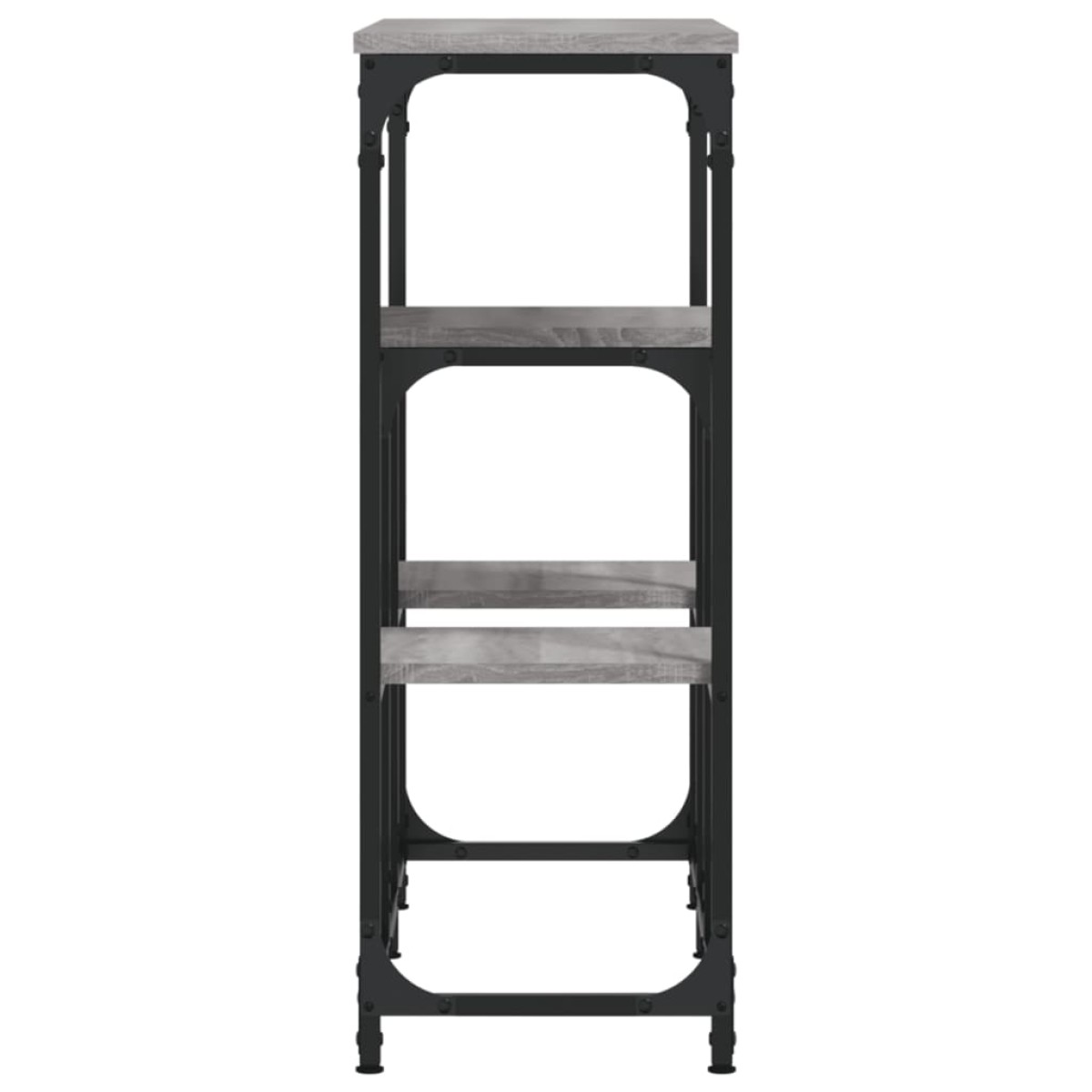 vidaXL Τραπέζι Κονσόλα Γκρι Sonoma 89,5x28x76 εκ. Επεξεργασμένο Ξύλο