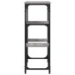vidaXL Τραπέζι Κονσόλα Γκρι Sonoma 89,5x28x76 εκ. Επεξεργασμένο Ξύλο