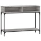 vidaXL Τραπέζι Κονσόλα Γκρι Sonoma 100x30,5x75 εκ. Επεξεργασμένο Ξύλο