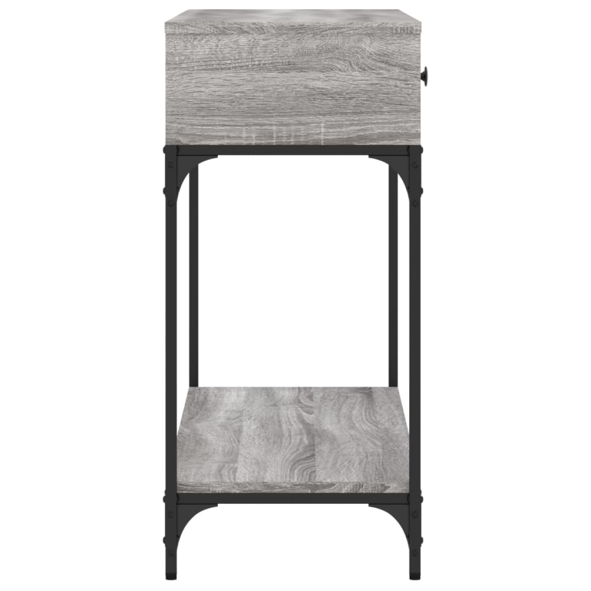 vidaXL Τραπέζι Κονσόλα Γκρι Sonoma 100x34,5x75 εκ. Επεξεργασμένο Ξύλο