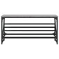 vidaXL Παπουτσοθήκη Γκρι Sonoma 90x30x45 εκ. από Επεξεργασμένο Ξύλο