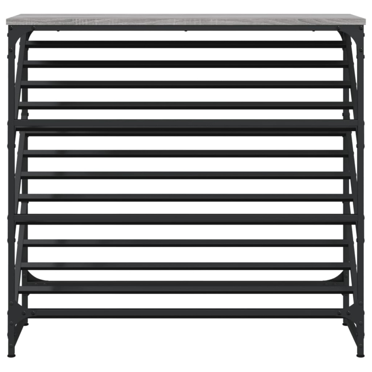 vidaXL Παπουτσοθήκη Γκρι Sonoma 90x30x85 εκ. από Επεξεργασμένο Ξύλο
