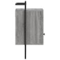 vidaXL Κομοδίνο Επιτοίχιο Γκρι Sonoma 40x30x61 εκ. από Επεξεργ. Ξύλο
