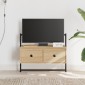 vidaXL Έπιπλο Τηλεόρασης Επιτοίχιο Sonoma Δρυς 60,5x30x51 εκ. Επ. Ξύλο