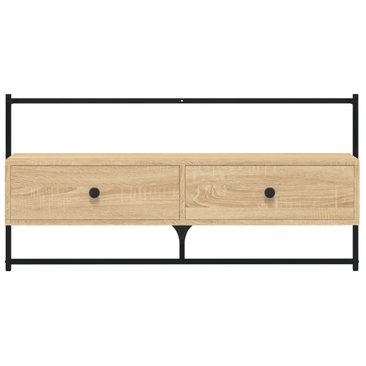 vidaXL Έπιπλο Τηλεόρασης Επιτοίχιο Sonoma Δρυς 100,5x30x51 εκ Επ. Ξύλο