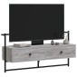 vidaXL Έπιπλο Τηλεόρασης Επιτοίχιο Γκρι Sonoma 100,5x30x51 εκ Επ. Ξύλο