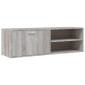vidaXL Έπιπλο Τηλεόρασης Γκρι Sonoma 120 x 34 x 37 εκ. από Επεξ. Ξύλο