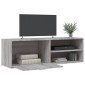 vidaXL Έπιπλο Τηλεόρασης Γκρι Sonoma 120 x 34 x 37 εκ. από Επεξ. Ξύλο