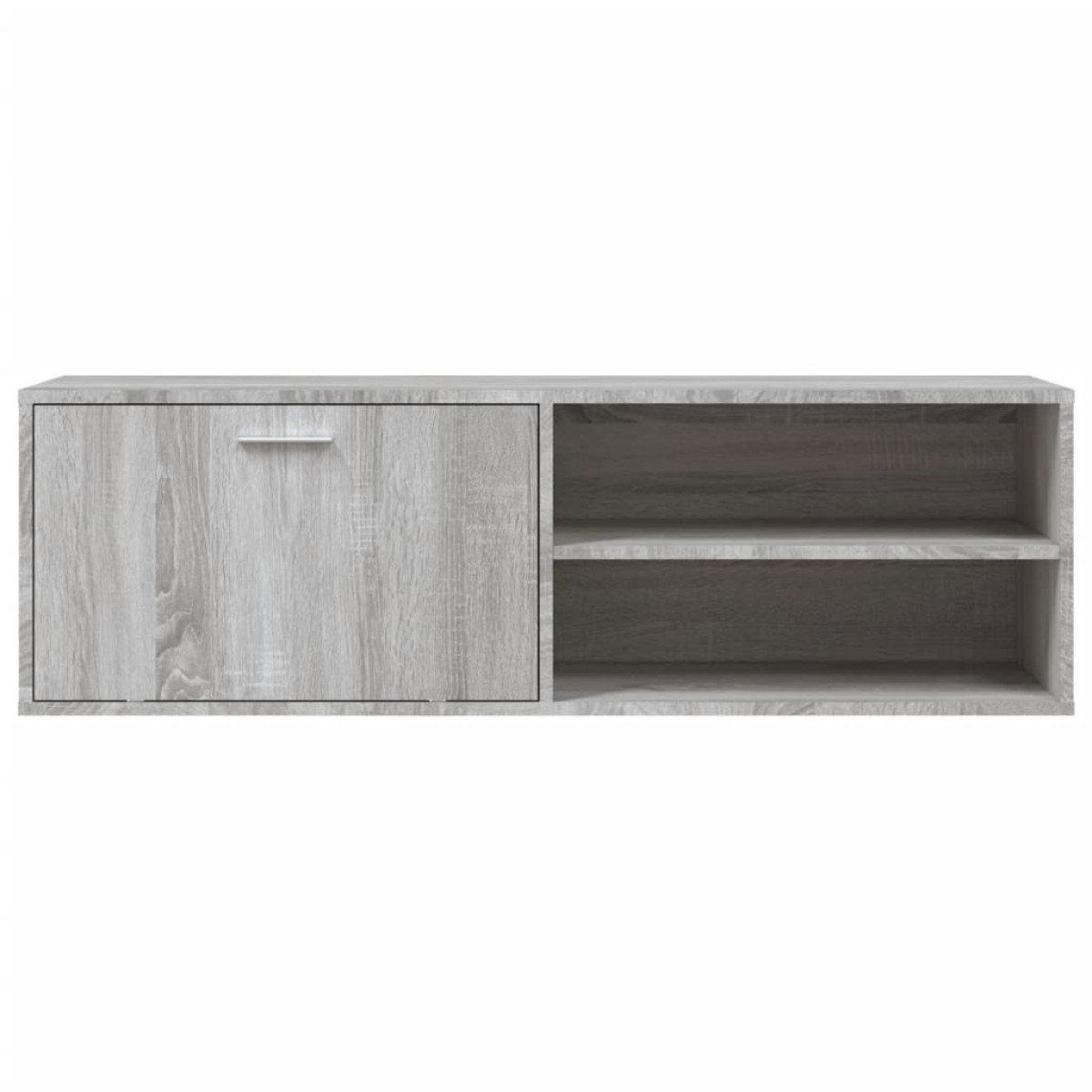 vidaXL Έπιπλο Τηλεόρασης Γκρι Sonoma 120 x 34 x 37 εκ. από Επεξ. Ξύλο