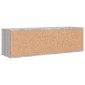 vidaXL Έπιπλο Τηλεόρασης Γκρι Sonoma 120 x 34 x 37 εκ. από Επεξ. Ξύλο
