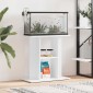 vidaXL Βάση Ενυδρείου Λευκή 60 x 30 x 60 εκ. από Επεξεργασμένο Ξύλο