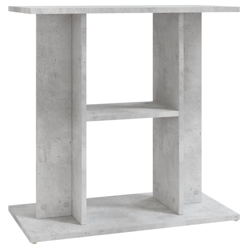 vidaXL Βάση Ενυδρείου Γκρι από Σκυρόδεμα 60x30x60 εκ. από Τεχνητό Ξύλο