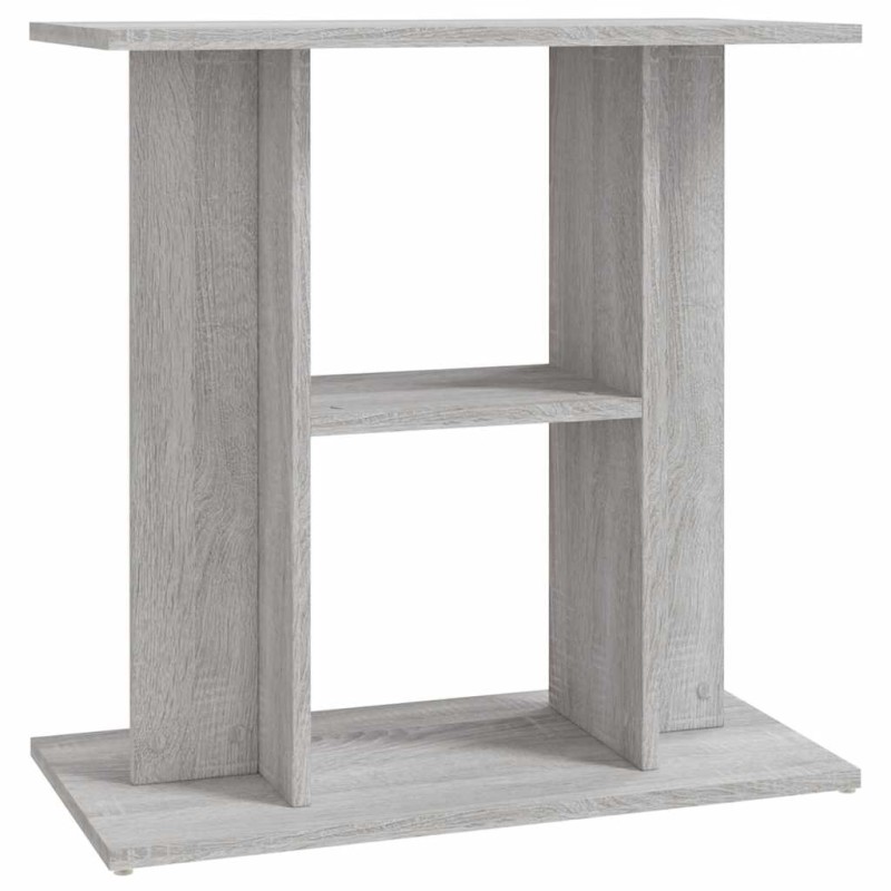 vidaXL Βάση Ενυδρείου Γκρι Sonoma 60x30x60 εκ. από Τεχνητό Ξύλο