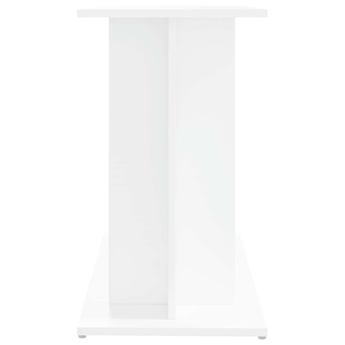 vidaXL Βάση Ενυδρείου Λευκή 80 x 35 x 60 εκ. από Επεξεργασμένο Ξύλο