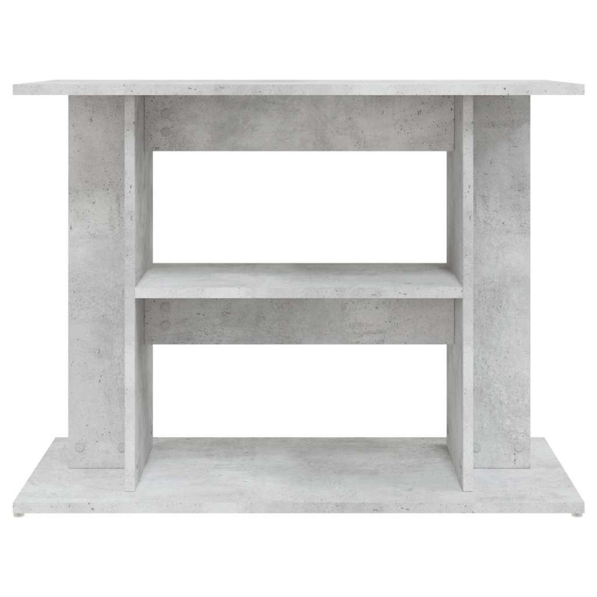 vidaXL Βάση Ενυδρείου Γκρι Σκυροδ. 80x35x60 εκ. από Επεξεργασμένο Ξύλο