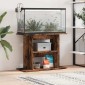 vidaXL Βάση Ενυδρείου Καπνιστή Δρυς 80x35x60 εκ. Επεξεργασμένο Ξύλο