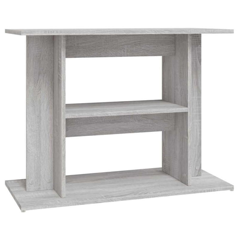 vidaXL Βάση Ενυδρείου Γκρι Sonoma 80x35x60 εκ. από Τεχνητό Ξύλο