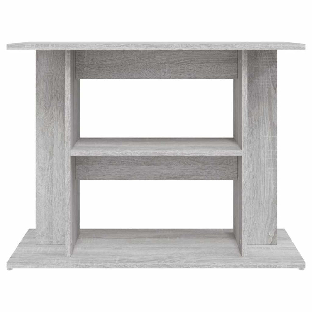 vidaXL Βάση Ενυδρείου Γκρι Sonoma 80x35x60 εκ. από Επεξεργασμένο Ξύλο