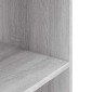 vidaXL Βάση Ενυδρείου Γκρι Sonoma 80x35x60 εκ. από Επεξεργασμένο Ξύλο