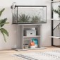 vidaXL Βάση Ενυδρείου Γκρι Sonoma 80x35x60 εκ. από Επεξεργασμένο Ξύλο