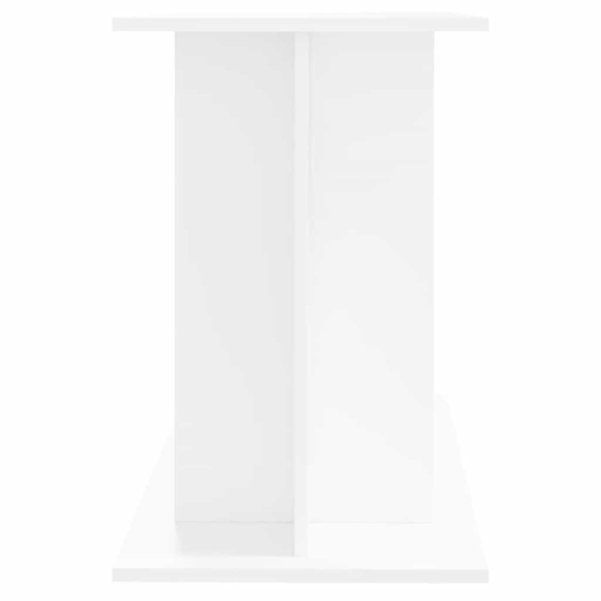 vidaXL Βάση Ενυδρείου Λευκή 100 x 40 x 60 εκ. από Επεξεργασμένο Ξύλο