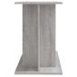 vidaXL Βάση Ενυδρείου Γκρι Sonoma 100x40x60 εκ. από Επεξεργασμένο Ξύλο