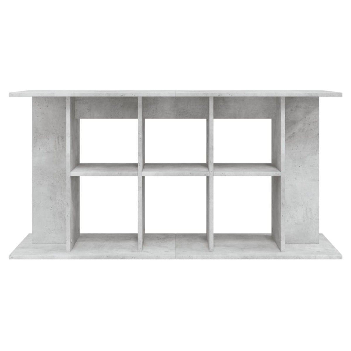 vidaXL Βάση Ενυδρείου Γκρι Σκυροδ. 120x40x60 εκ. Επεξεργασμένο Ξύλο