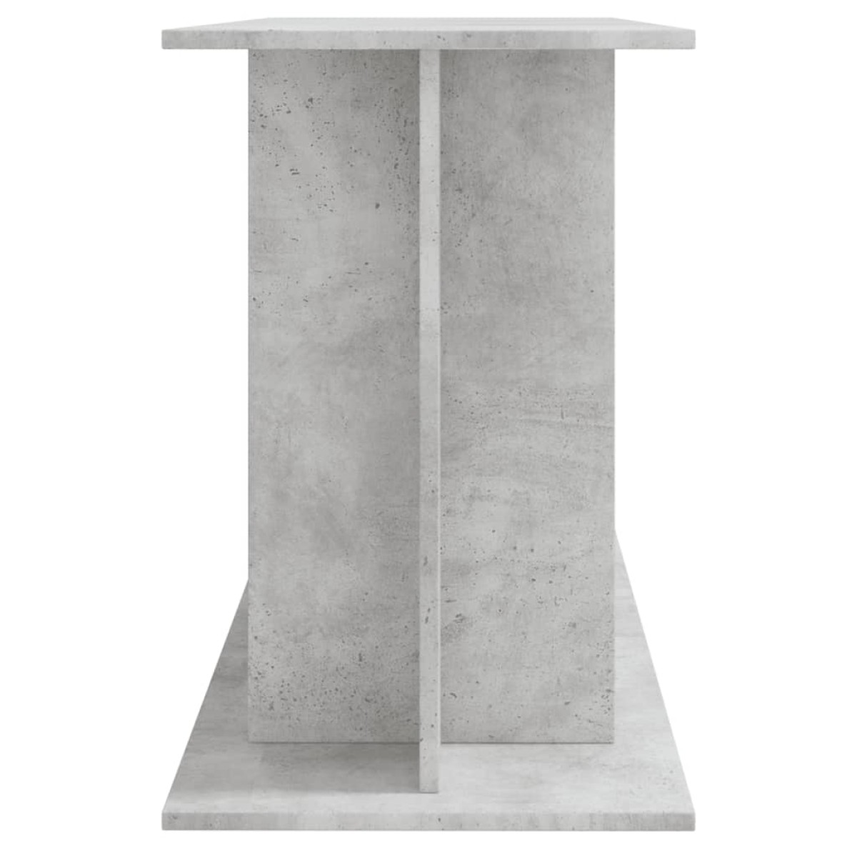 vidaXL Βάση Ενυδρείου Γκρι Σκυροδ. 120x40x60 εκ. Επεξεργασμένο Ξύλο