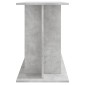 vidaXL Βάση Ενυδρείου Γκρι Σκυροδ. 120x40x60 εκ. Επεξεργασμένο Ξύλο