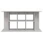vidaXL Βάση Ενυδρείου Γκρι Sonoma 120x40x60 εκ. από Επεξεργασμένο Ξύλο