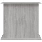 vidaXL Βάση Ενυδρείου Γκρι Sonoma 81x36x73 εκ. από Επεξεργασμένο Ξύλο