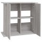 vidaXL Βάση Ενυδρείου Γκρι Sonoma 81x36x73 εκ. από Επεξεργασμένο Ξύλο