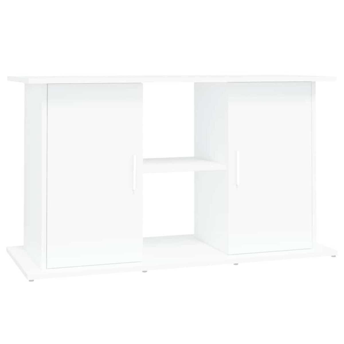 vidaXL Βάση Ενυδρείου Λευκή 101 x 41 x 58 εκ. από Επεξεργασμένο Ξύλο