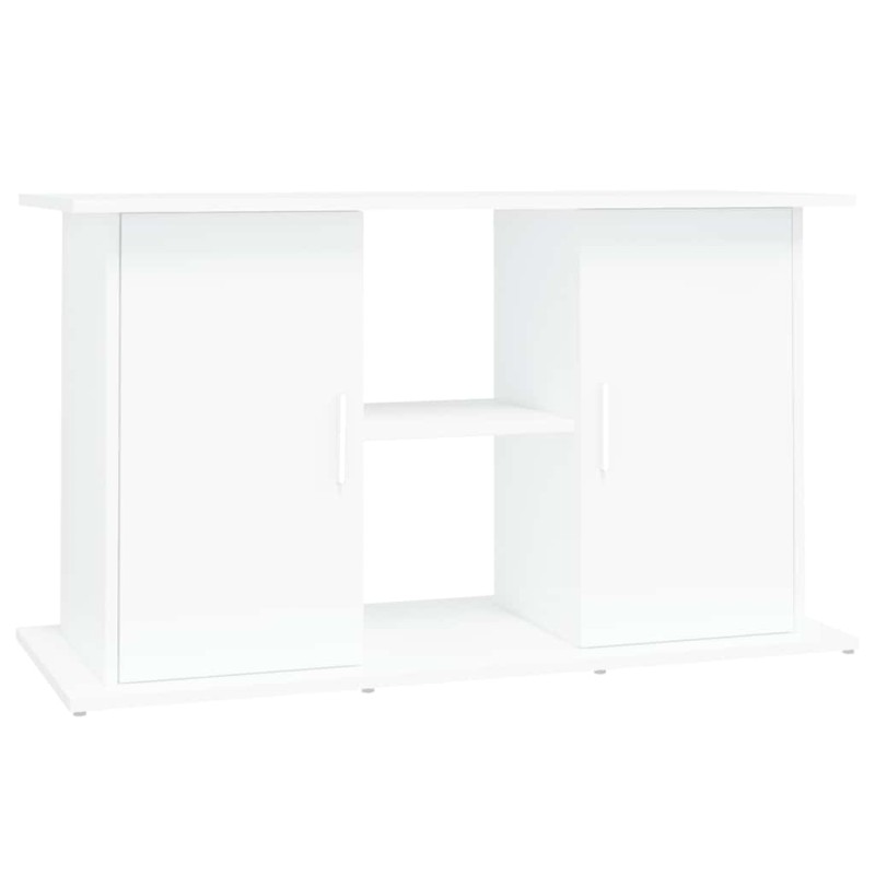 vidaXL Βάση Ενυδρείου Λευκή 101 x 41 x 58 εκ. από Επεξεργασμένο Ξύλο