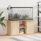 vidaXL Βάση Ενυδρείου Sonoma Δρυς 121x41x58 εκ. από Επεξεργασμένο Ξύλο