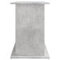 vidaXL Βάση Ενυδρείου Γκρι Σκυροδ. 121x41x58 εκ. Επεξεργασμένο Ξύλο