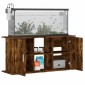 vidaXL Βάση Ενυδρείου Καπνιστή Δρυς 121x41x58 εκ. Επεξεργασμένο Ξύλο