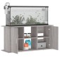 vidaXL Βάση Ενυδρείου Γκρι Sonoma 121x41x58 εκ. από Επεξεργασμένο Ξύλο