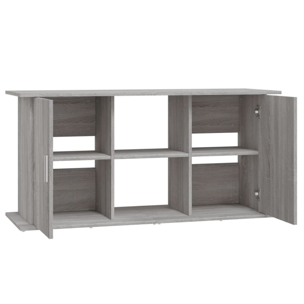 vidaXL Βάση Ενυδρείου Γκρι Sonoma 121x41x58 εκ. από Επεξεργασμένο Ξύλο