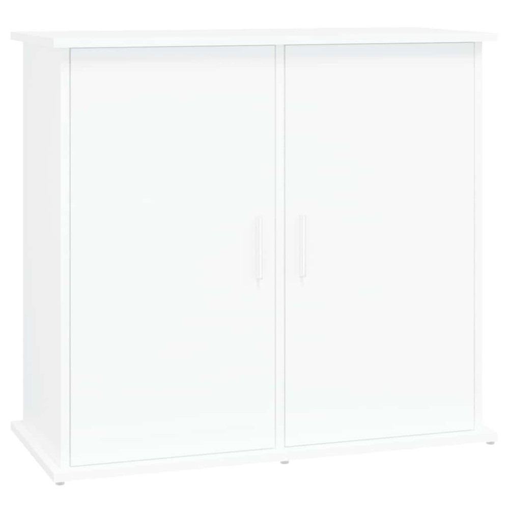 vidaXL Βάση Ενυδρείου Λευκή 81 x 36 x 73 εκ. από Επεξεργασμένο Ξύλο