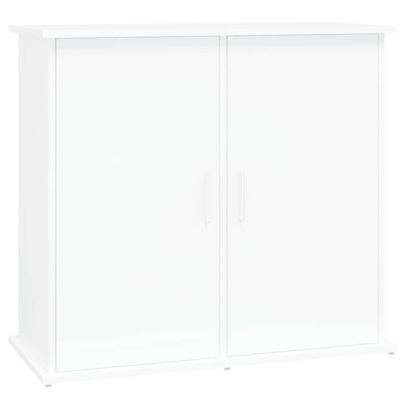 vidaXL Βάση Ενυδρείου Λευκή 81 x 36 x 73 εκ. από Επεξεργασμένο Ξύλο