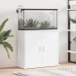 vidaXL Βάση Ενυδρείου Λευκή 81 x 36 x 73 εκ. από Επεξεργασμένο Ξύλο