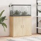 vidaXL Βάση Ενυδρείου Sonoma Δρυς 81x36x73 εκ. από Επεξεργασμένο Ξύλο