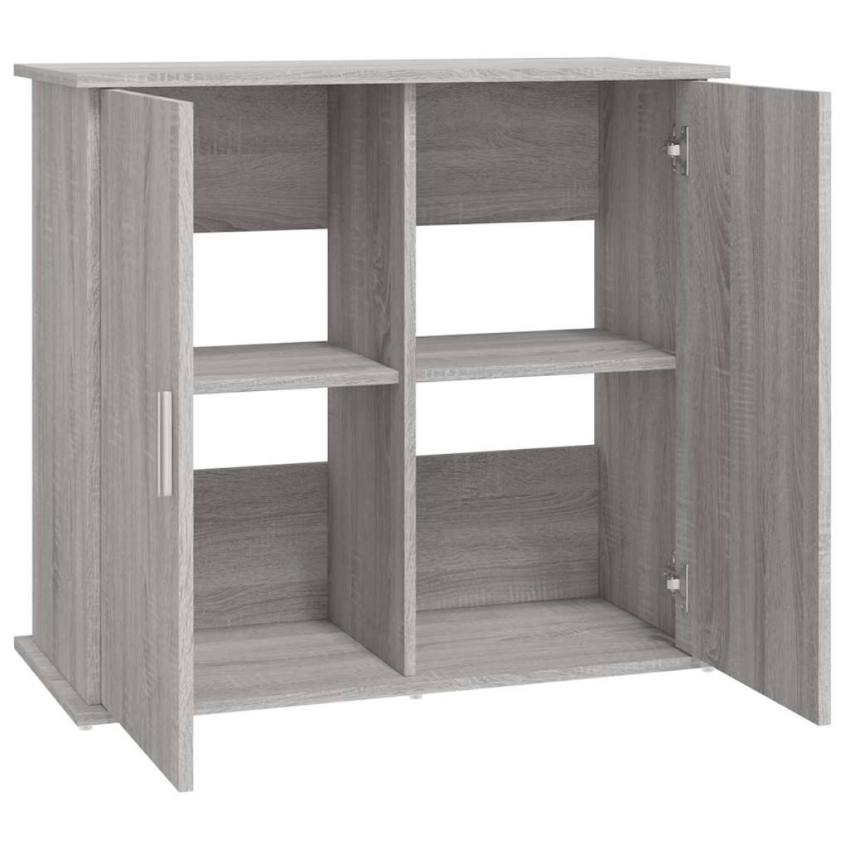 vidaXL Βάση Ενυδρείου Γκρι Sonoma 81x36x73 εκ. από Επεξεργασμένο Ξύλο
