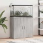 vidaXL Βάση Ενυδρείου Γκρι Sonoma 81x36x73 εκ. από Επεξεργασμένο Ξύλο
