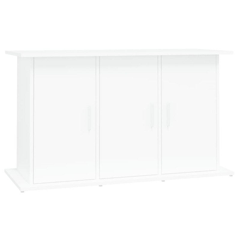 vidaXL Βάση Ενυδρείου Λευκή 101 x 41 x 58 εκ. από Επεξεργασμένο Ξύλο