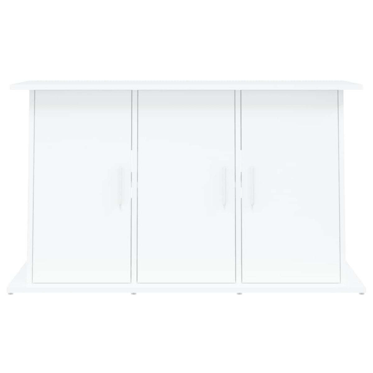 vidaXL Βάση Ενυδρείου Λευκή 101 x 41 x 58 εκ. από Επεξεργασμένο Ξύλο