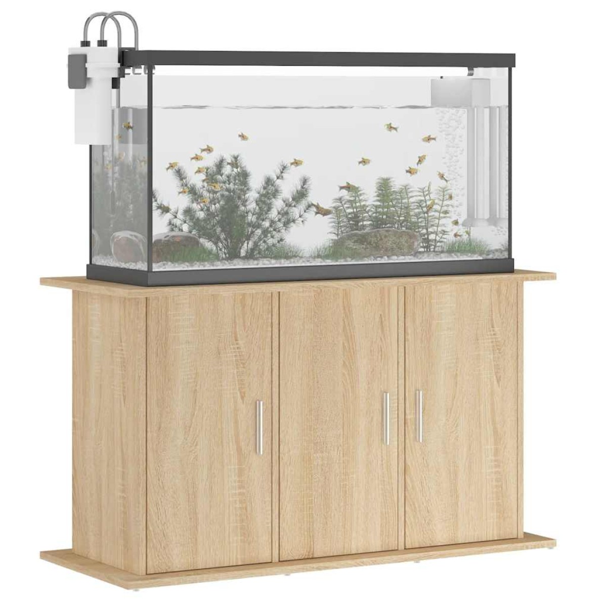 vidaXL Βάση Ενυδρείου Sonoma Δρυς 101x41x58 εκ. από Επεξεργασμένο Ξύλο