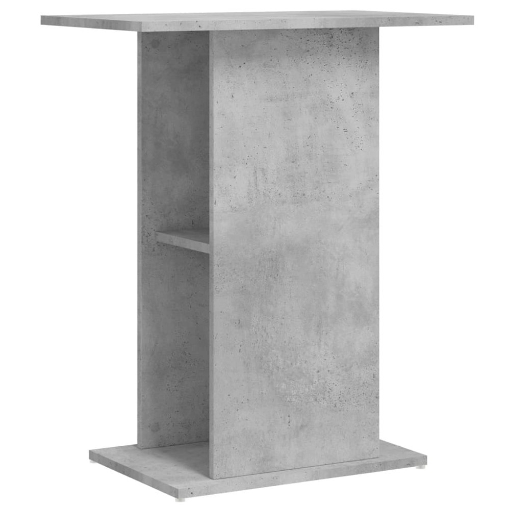 vidaXL Βάση Ενυδρείου Γκρι από Σκυρόδεμα 60,5 x 36 x 72,5 εκ. από Τεχνητό Ξύλο