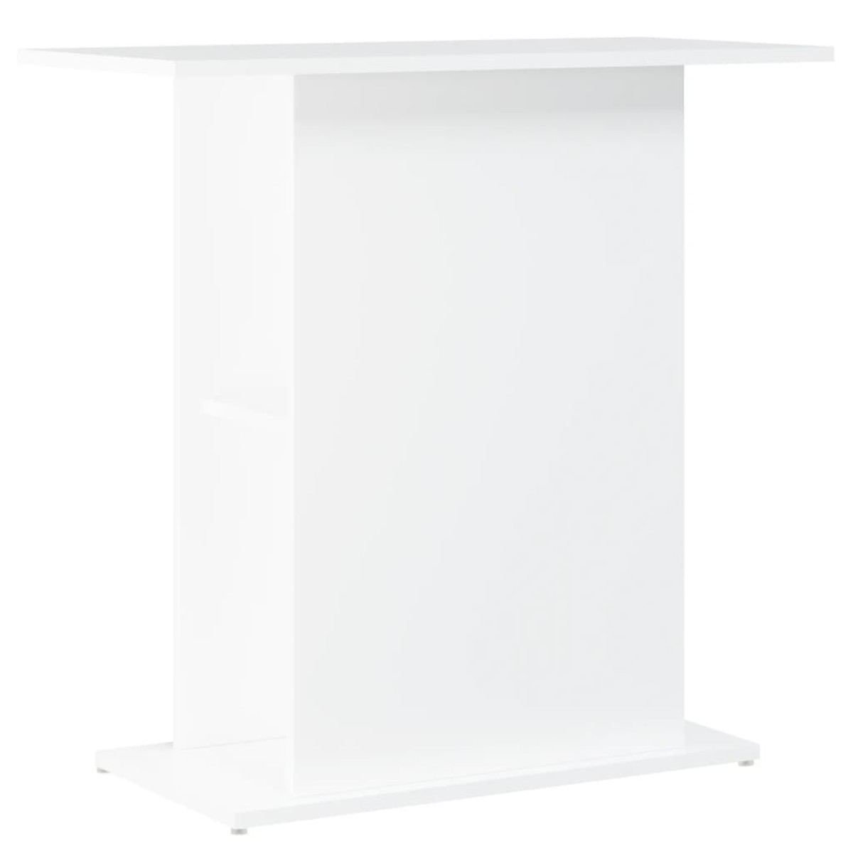 vidaXL Βάση Ενυδρείου Λευκή 36x75x72,5 εκ. από Επεξεργασμένο Ξύλο